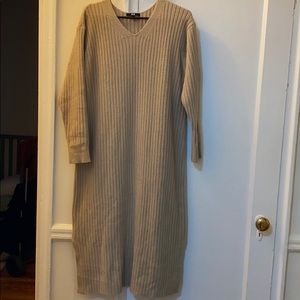 Uniqlo sweater dress